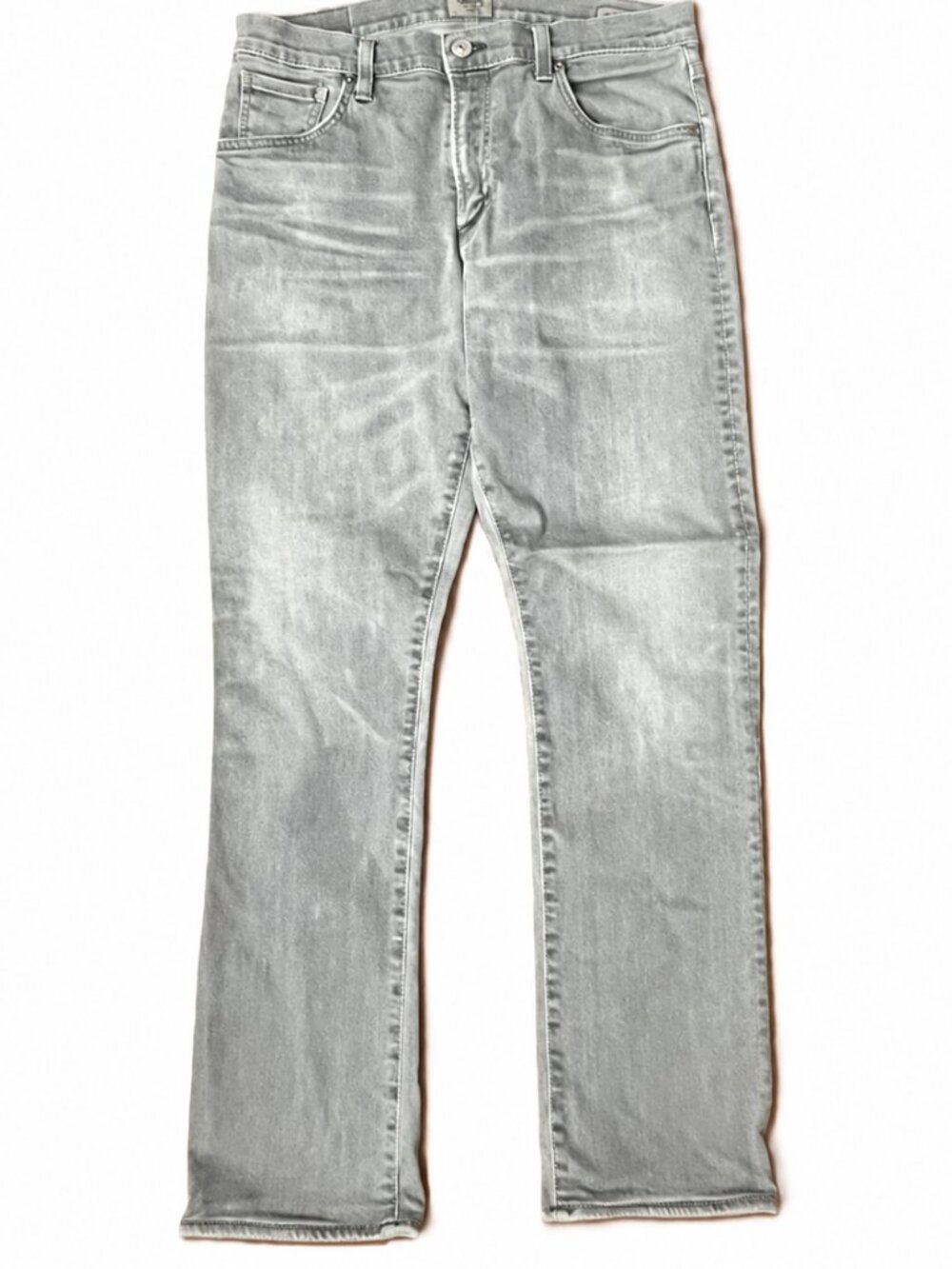 Citizens of Humanity Gage Classic Straight Gray Jeans - Men's 32